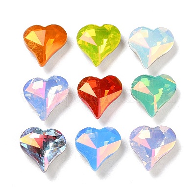 Cabochons de strass en K9 verre &nbsp;EGLA-F161-12-1