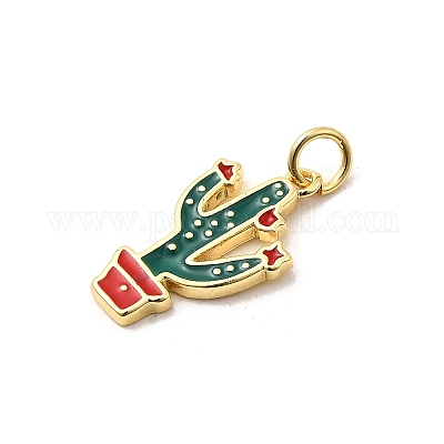 Подвески из латуни и эмали в стиле ковбоя KK-A268-04A-G-1