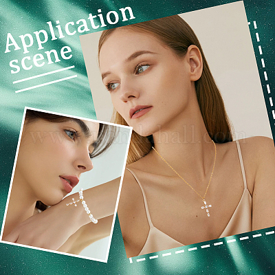 10шт латунные прозрачные подвески из кубического циркония KK-BBC0015-95-1