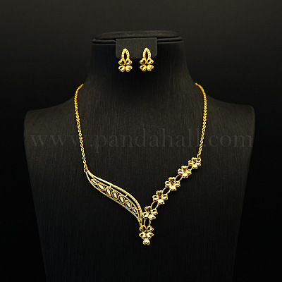 Латунные подвески и серьги-гвоздики для женщин FS-WGBE006-02-1