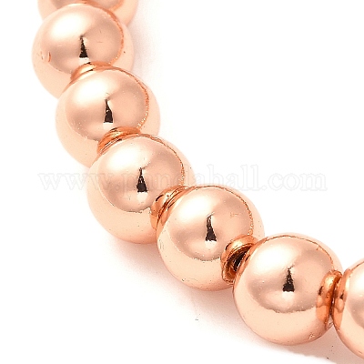 Гальванические нити синтетических магнитных гематитовых бусин G-L613-F01-02B-1