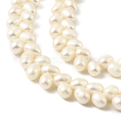 Нити из натурального культивированного пресноводного жемчуга PEAR-B004-11A-01A-1