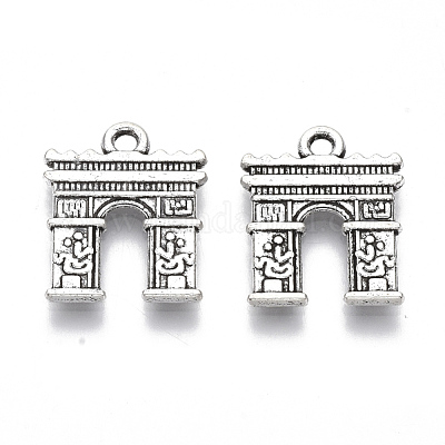 Сплавочные подвески тибетского стиля TIBE-R317-019AS-LF-1