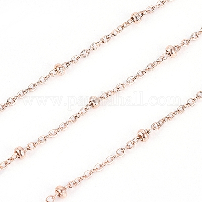 3.28 фут ионного покрытия (IP) 304 нержавеющая сталь тросовые цепи X-CHS-I003-V01-A-RG-1