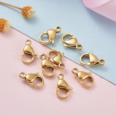 Ионное покрытие (ip) застежки-лобстеры из нержавеющей стали 304 X-STAS-H353-C-02G-1