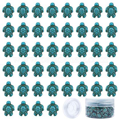 SUNNYCLUE Synthetical Turquoise Beads TURQ-SC0001-02B-1