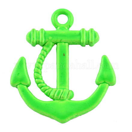 Trendy Anchor Pendant for Necklace Making PALLOY-4903-05-LF-1