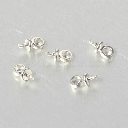 Tasse en laiton perle pince bails vis broches pendentifs KK-J209-01S-1