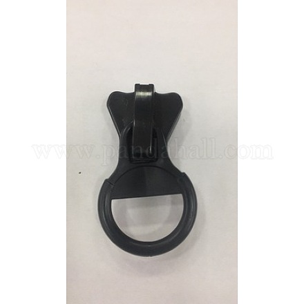 Resin Zipper Sliders Zipper Head FIND-WH0052-42-1