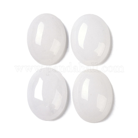 Натурального белого нефрита кабошонов G-B080-01A-27-1