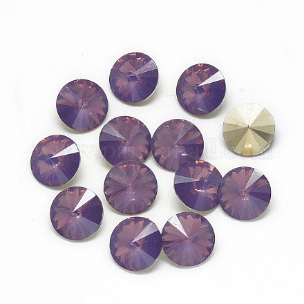 Pointed Back Resin Rhinestone Cabochons RESI-T015-10mm-A11-1