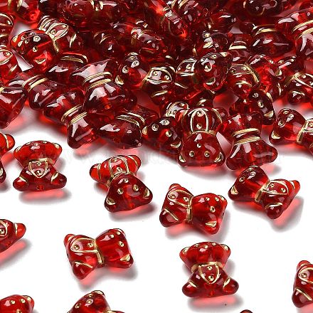 Прозрачные акриловые бусины MACR-K359-38B-1