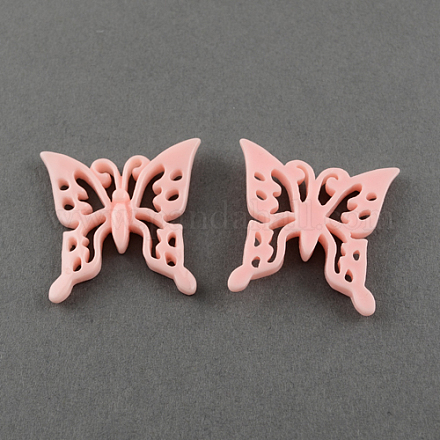 Resin Butterfly Cabochons CRES-R097-05-1