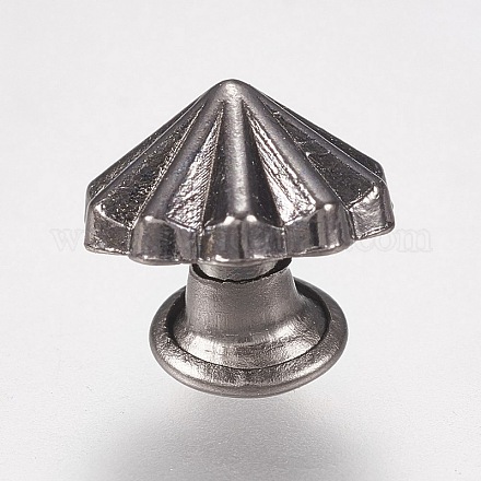 Alloy Wooden Box Pull Handle Knobs PALLOY-WH0010-01B-1