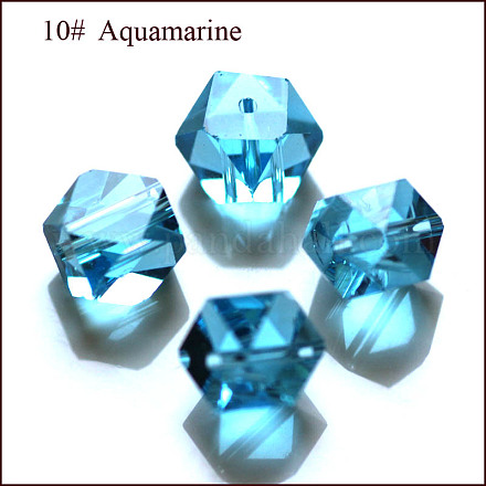 Perles d'imitation cristal autrichien SWAR-F084-4x4mm-10-1