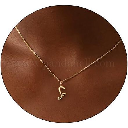 Модные латунные ожерелья с подвеской в виде сердца для женщин FS-WGD0E1D-19-1