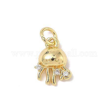 Латунные микро проложить кубического циркония подвески ZIRC-I356-13G-06-1