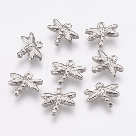 304 Stainless Steel Charms STAS-I087-09P-1