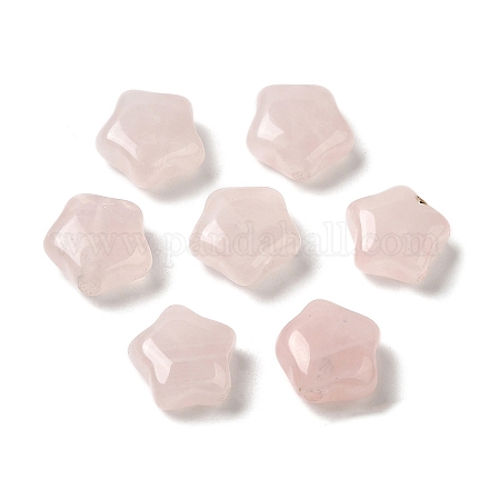 Natürlichen Rosenquarz Perlen G-A090-01B-1