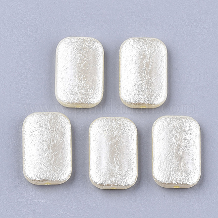 Perles d'imitation perles en plastique ABS OACR-T017-11-1