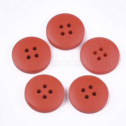 Расписные деревянные кнопки X-WOOD-Q040-001A-1