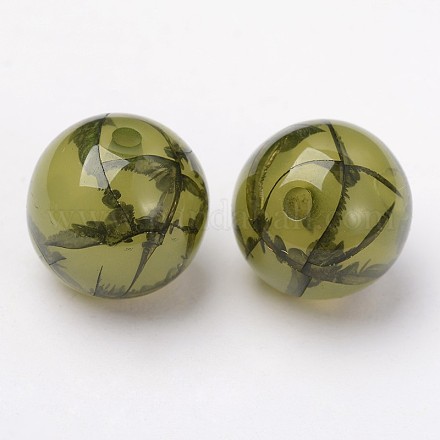 Colorful Resin Beads RESI-R284-12-17-1