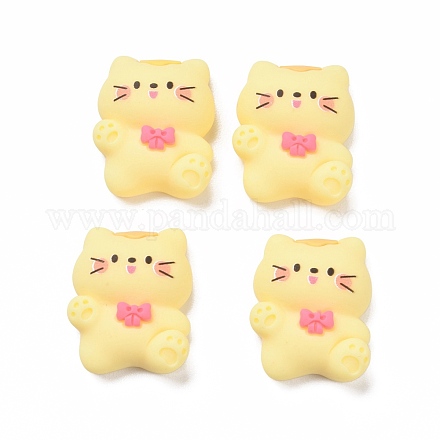 Opaque Resin Cabochons RESI-H142-B05-1