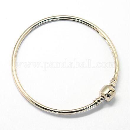 Alliage bracelet pour création de bijoux de style européen PALLOY-Q313-05-1