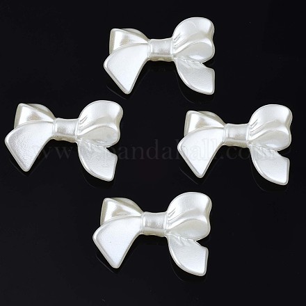 Perles en acrylique de perle d'imitation X-OACR-N134-001-1