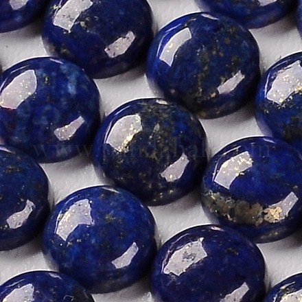 Lapis lazuli pierres précieuses naturelles teints dôme / demi rondes cabochons X-G-J330-06-12mm-1