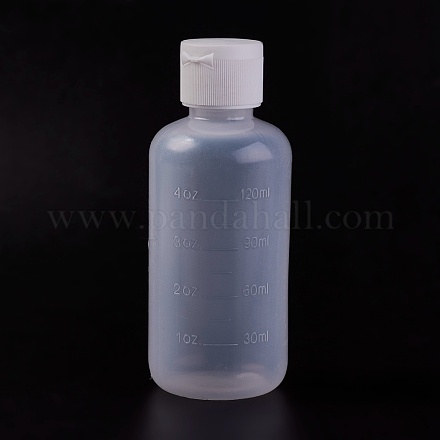 120 мл пластиковые бутылки TOOL-WH0097-03-1