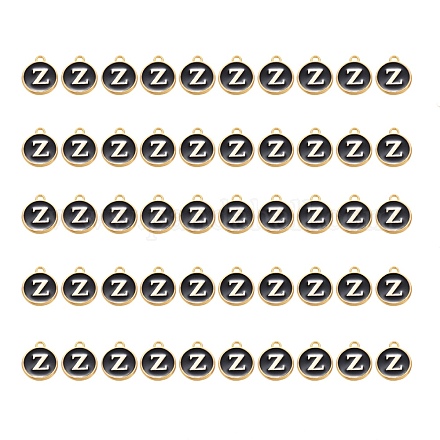 Ciondoli in lega placcati in oro ENAM-SZ0001-25B-Z-1