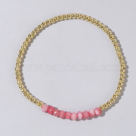 Красочные смешанные латунные синтетические драгоценные камни RJ2833-1-1