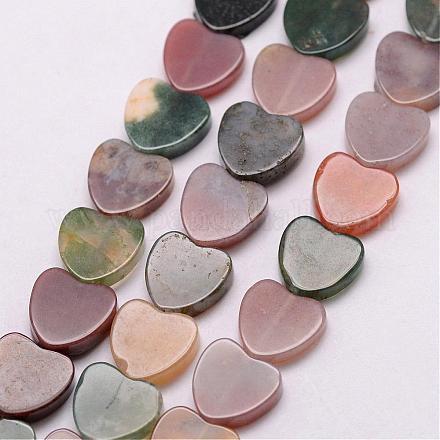 Natural Indian Agate Bead Strands G-L420-25-10mm-04-1