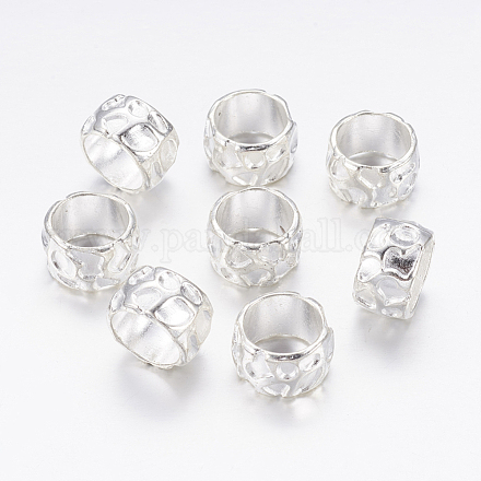 Rondelle perles en alliage de style tibétain X-K0NHD021-1