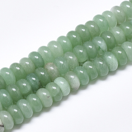 Natürlichen grünen Aventurin Perlen Stränge G-T122-02G-1
