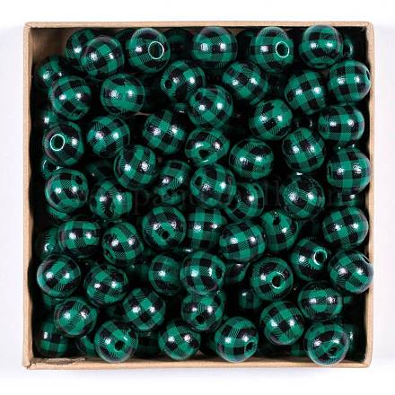 Натуральные деревянные бусы WOOD-WH0115-05C-1