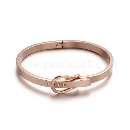 Conception de bracelet 304 inoxydable bracelets en acier BJEW-L552-04RG-7mm-1