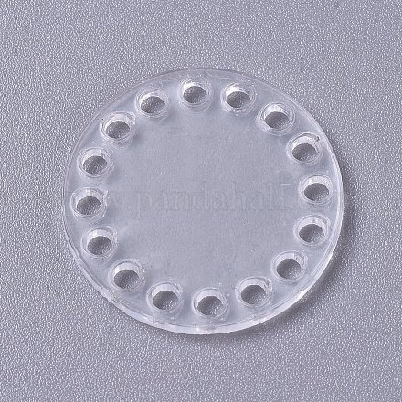 Tabla de tejer de acrílico transparente X-DIY-WH0152-94-1