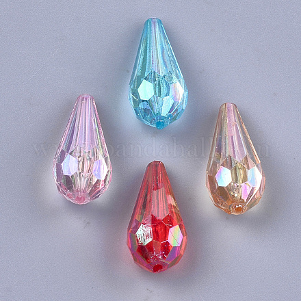 Perles en acrylique transparente TACR-T007-09-1