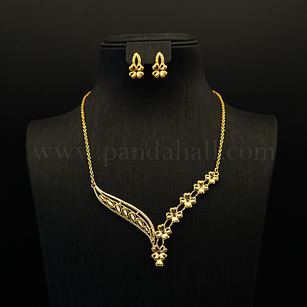 Латунные подвески и серьги-гвоздики для женщин FS-WGBE006-02-1