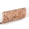 Natural Peach Moonstone Beads Strands, Faceted, Round, 3mm, Hole: 0.6mm, about 110pcs/strand, 15.35''(39cm)