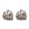 Non-Tarnish 201 Stainless Steel Pendants, Elephant, Stainless Steel Color, 13x15x4mm, Hole: 1.4mm