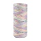 50M Segment Dyed Jute Cord, for Gift Wrapping, Party Decoration, Colorful, 2mm, about 54.68 Yards(50m)/Roll