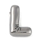 Anti-Tarnish 304 Stainless Steel Pendants, Letter L, 18x12.5x5mm, Hole: 2mm