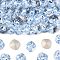 Preciosa® MAXIMA Crystal Fancy Stones, Czech Crystal, 435 36 132 Cushion Square, Dura Foiling, 30020 Light Sapphire, 12x12mm
