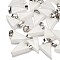 Natural Quartz Crystal Pendants, with 201 Stainless Steel Finding, Triangle, 24x15x5mm, Hole: 3x7.5mm
