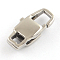 Tarnish Resistant Polished 304 Stainless Steel Lobster Claw Clasps, Stainless Steel Color, 16x8x4mm, Hole: 3mm