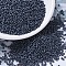 MIYUKI Round Rocailles Beads, Japanese Seed Beads, 11/0, (RR2001) Matte Gunmetal, 2x1.3mm, Hole: 0.8mm, about 50000pcs/pound