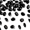 Faceted Natural Spinel Cabochons, Pointed Back, Oval Shape, 4x3x2mm